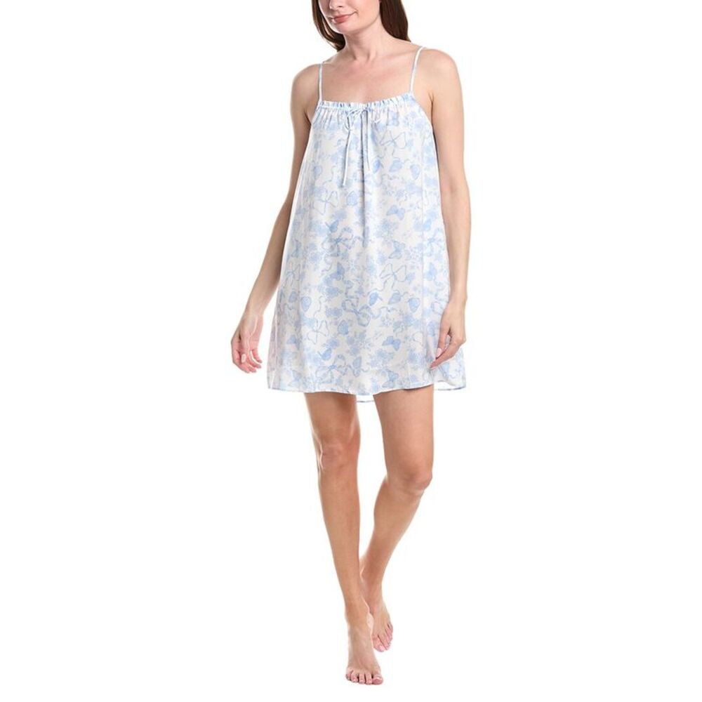 Room Service Womens  Sleep Chemise, White